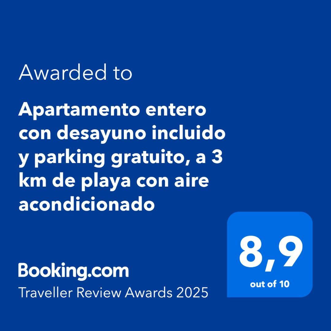 Apartamento Entero Con Desayuno Incluido Y Parking Gratuito, A 3 Km De Playa Con Aire Acondicionado Мускіс Екстер'єр фото